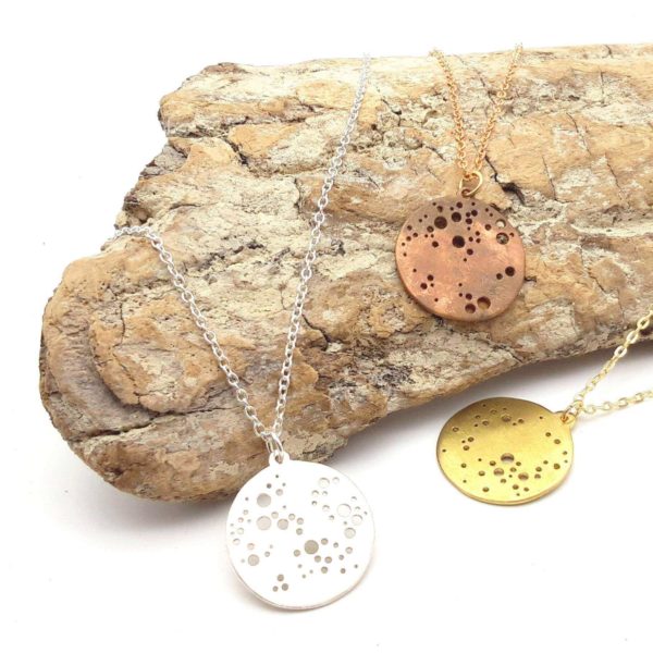 Collier medaillon bijouterie lyon or argent laiton cuivre bijoux créateur